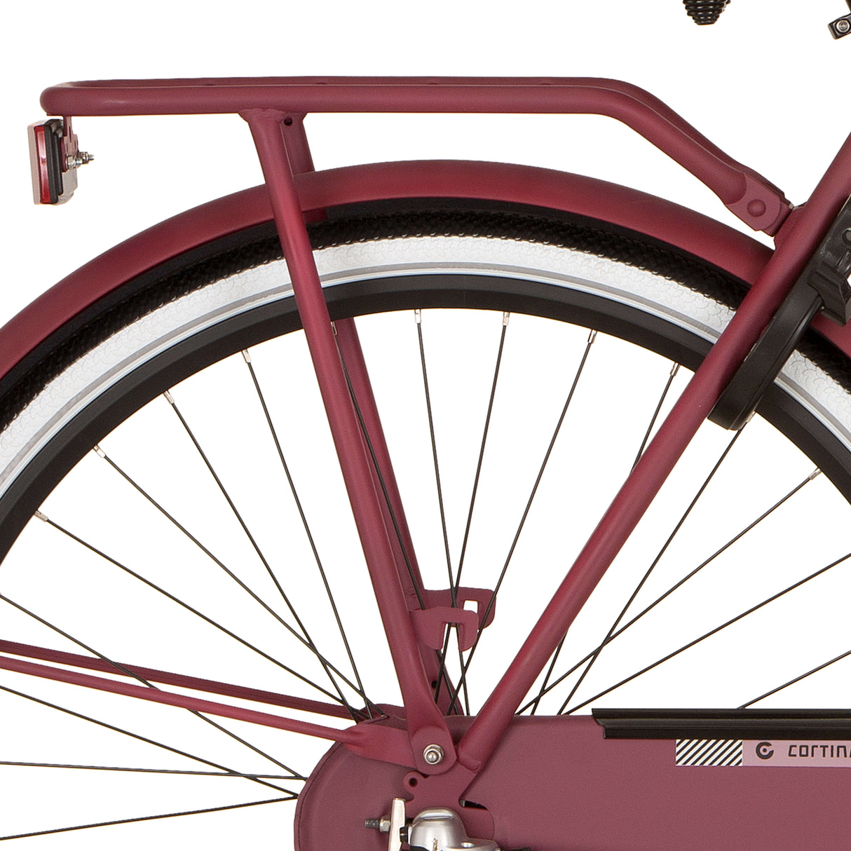 Cortina achterdrager u4 57 raspberry matt