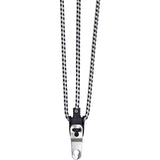 Cortina snelbinder jakarta 76 cm wit zwart