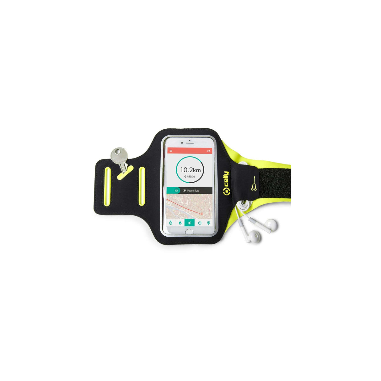 Celly Armband XXL geel