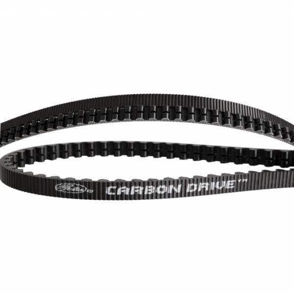 Gates cdx belt carbon drive 120 tands zwart
