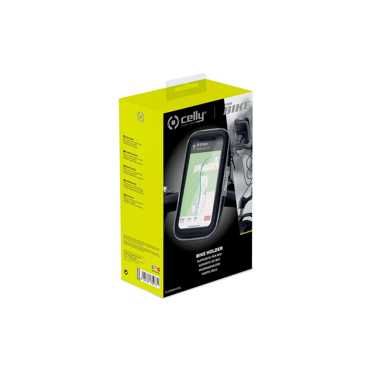 Celly Telefoonhouder Flexbike XXXL
