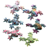 Kikker dierenknuffels zanddieren 10cm
