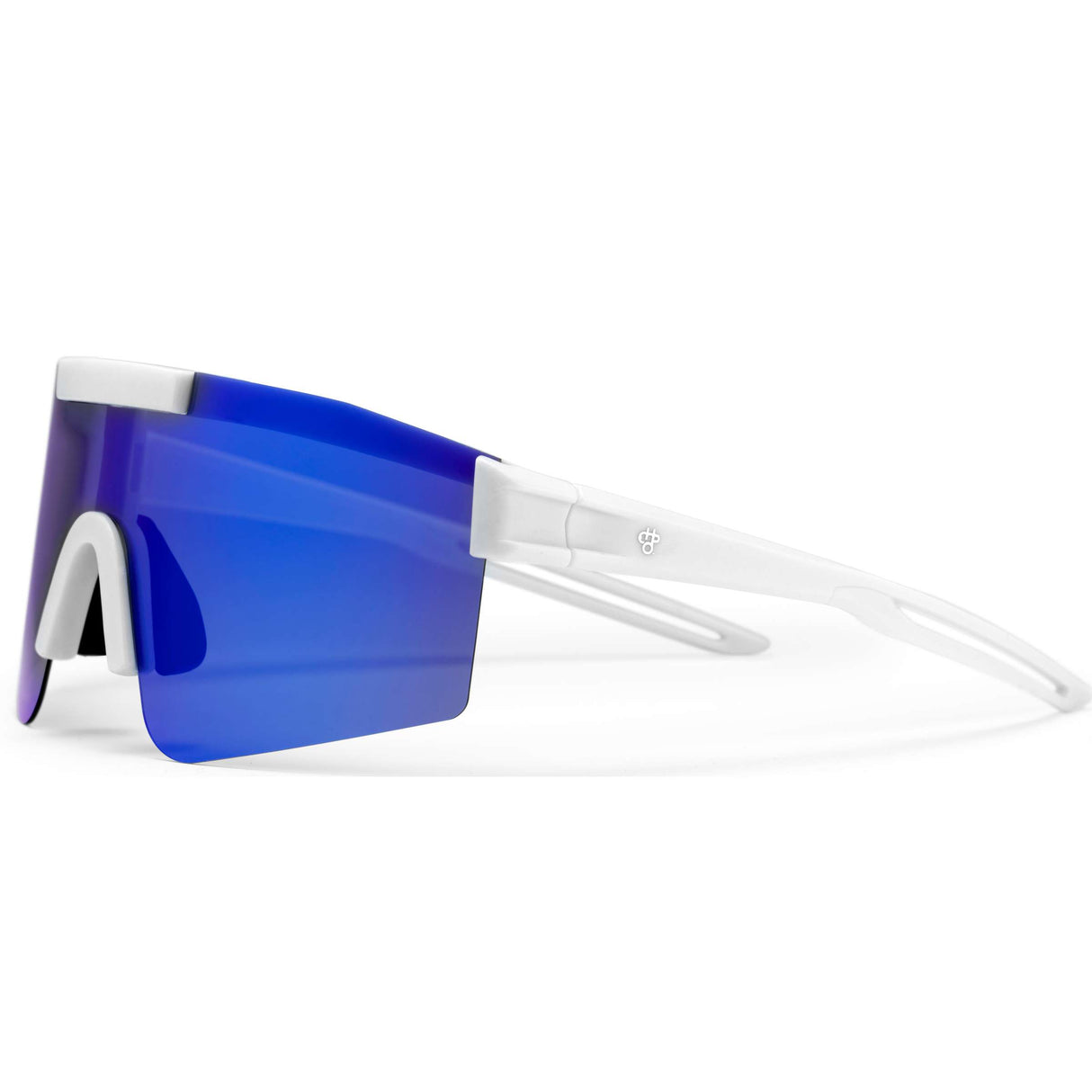 Chpo bril luca white blue mirror