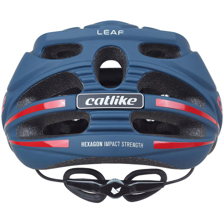 Buzaglo MTB helm Leaf maat L 58-60cm majolica blue