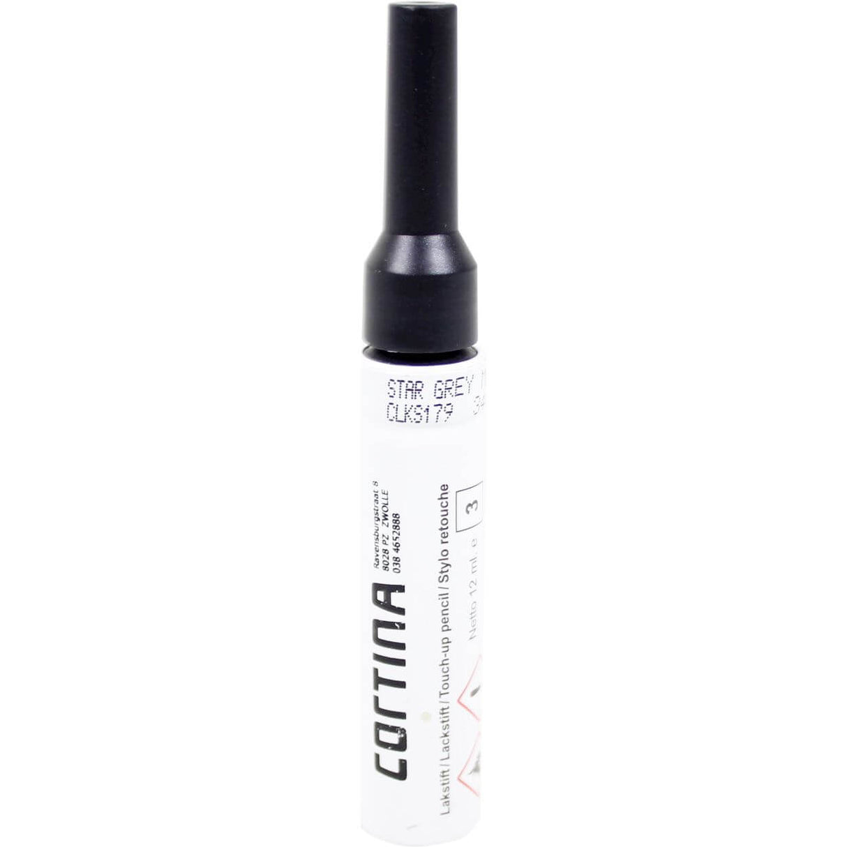 Cortina lakstift star grey pzw1017 matte