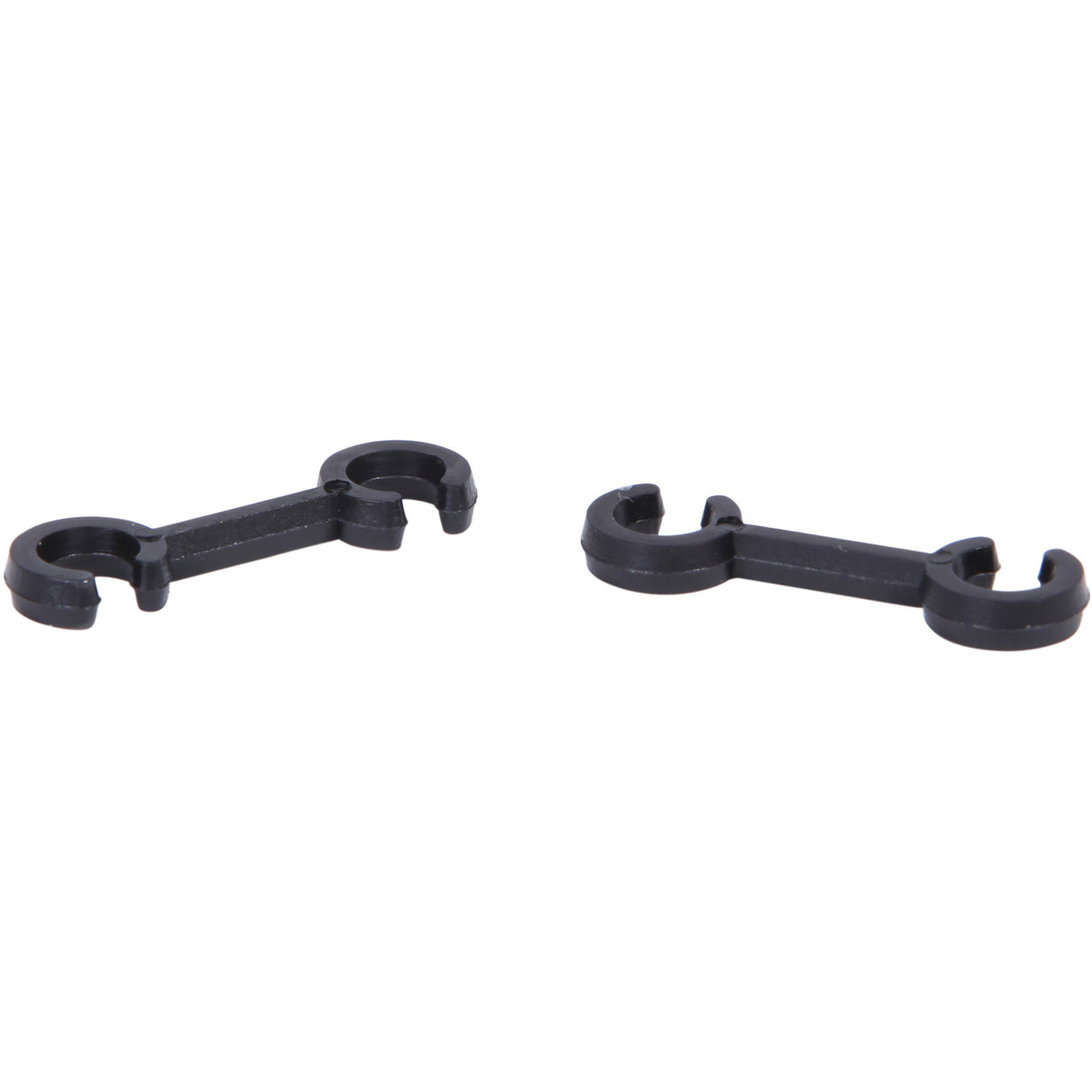 Elvedes kabelclips 4-5mm pvc zwart (100x) elv2010020