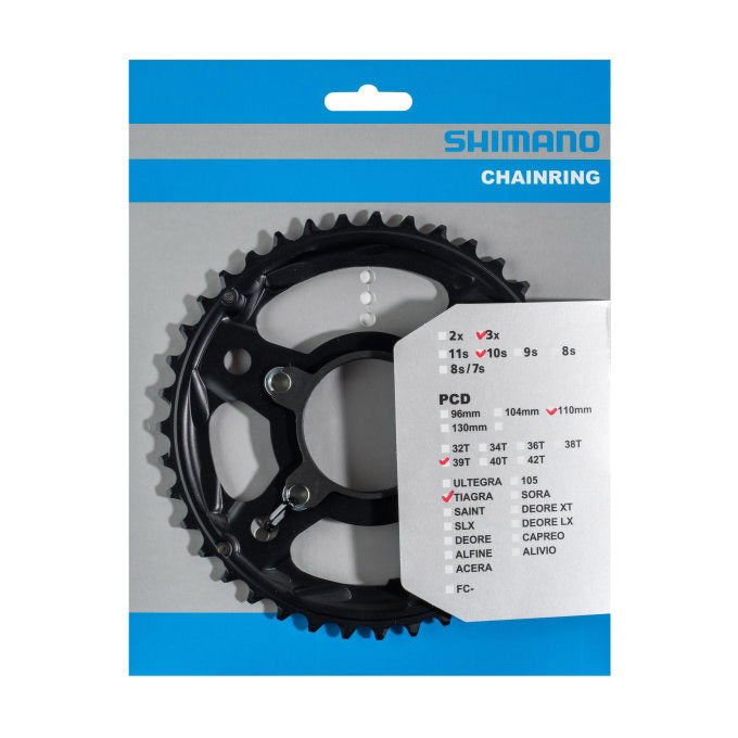 Shimano kettingblad tiagra 10v 39t y1rd98050 fc-4703