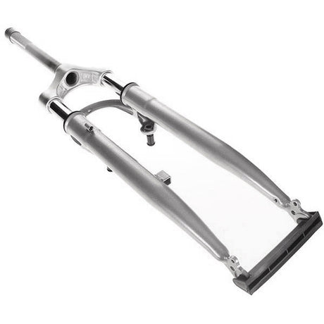 voorvork verend 28 inch hybride 1 inch zilver