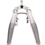 voorvork verend 28 inch hybride 1 inch zilver