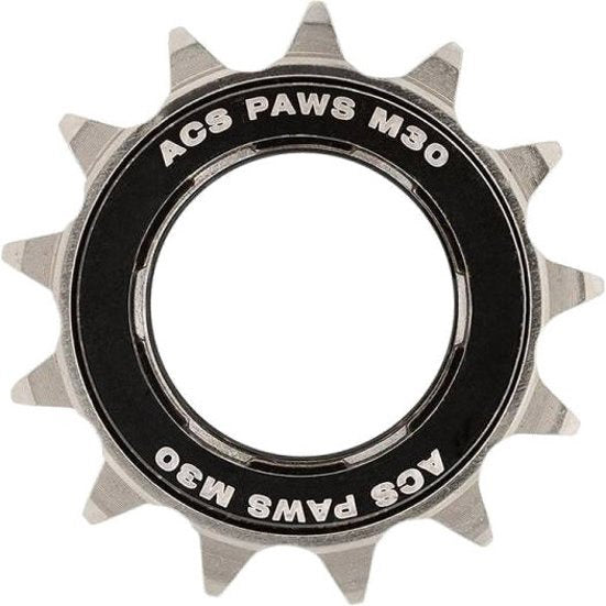 Freewheel 13t 3 32 Paws M30 x 1mm nikkel zwart