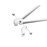 Union derailleurpad GH-101 met schroefset M8x0.75