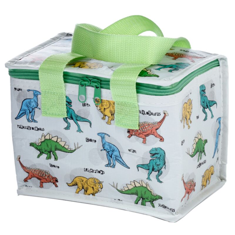 Rpet duurzame koeltas lunchtas- dinosauris junior