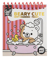 Craft id comfy colouring mini kleurboekje 10x10cm