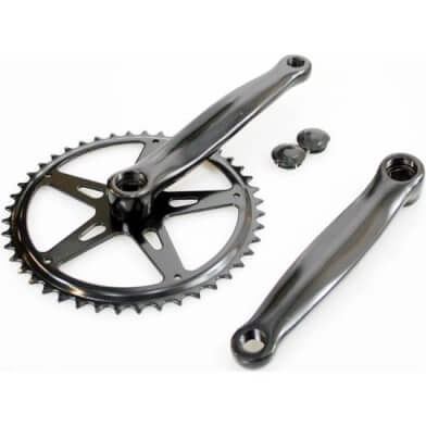 crankstel 42t 170 zwart
