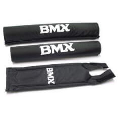 Pad set bmx compleet zwart