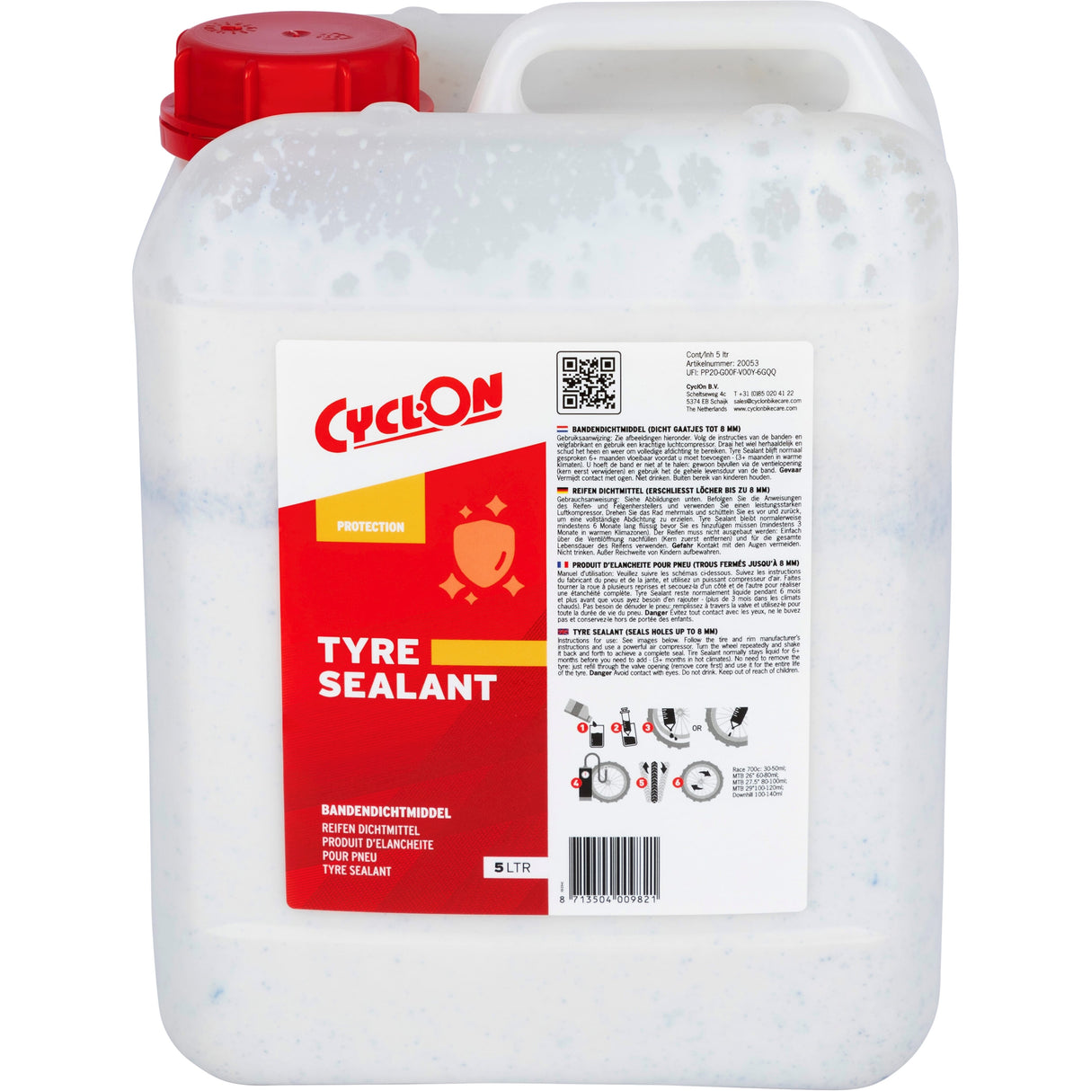 Cyclon hq tyre sealant 5 liter