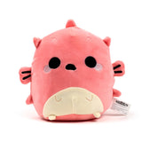 Pluche squidglys puff de kogelvis adormals oceaan