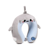 Relaxeazzz archie de haai adoramals pluche memory foam nekkussen