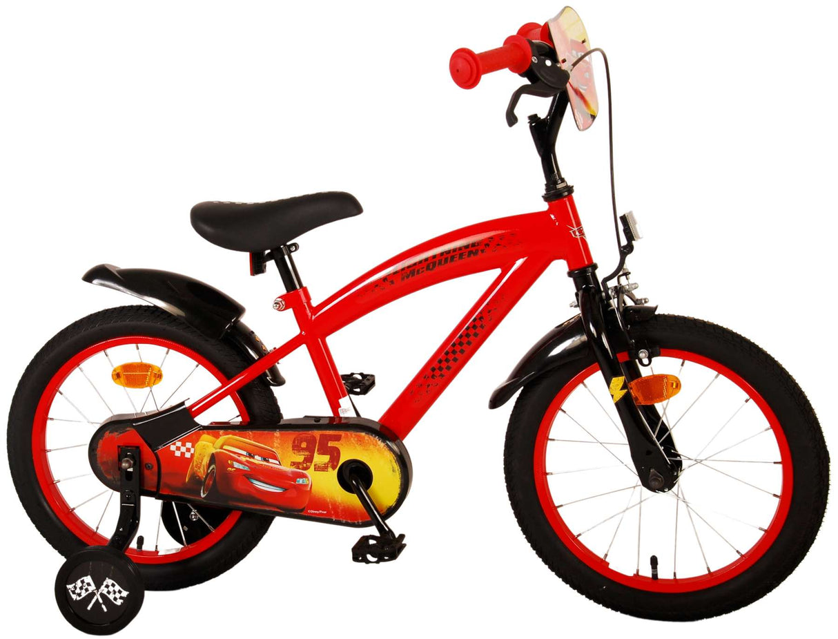 Disney Cars Kinderfiets - Jongens - 16 inch - Rood