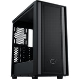 Cooler master masterbox 600 lite midi tower behuizing (zwart | 2x usb-a | 1x usb-c | rgb | tempered glass)