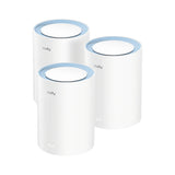 Cudy ac1200 mesh wi-fi system (3-pack) mesh router (wit)