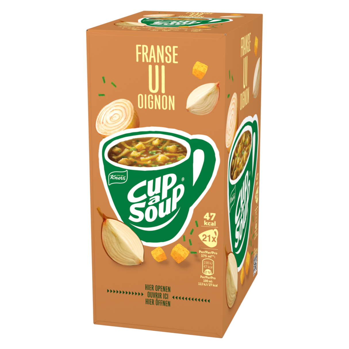 Cup-a-soup knorr franse ui (21x 175 ml)