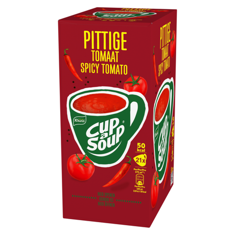 Cup-a-soup knorr pittige tomaat (21x 175ml)