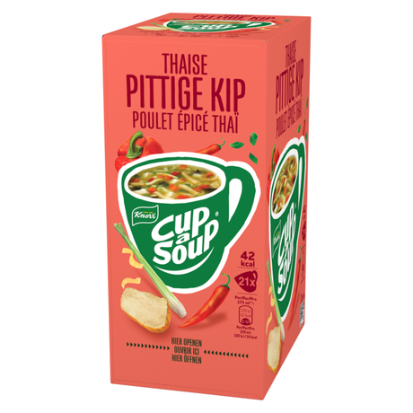 Cup-a-soup knorr thaise pittige kip (21x 175 ml)