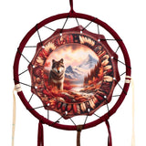 Herfst wolf dromenvanger 16cm