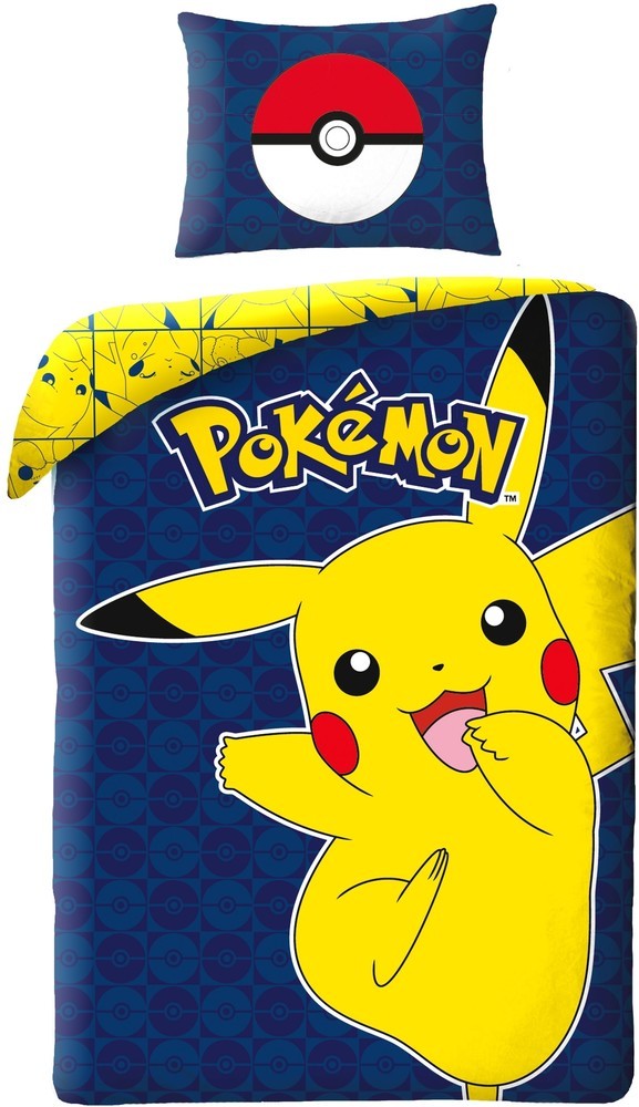 Pokemon dekbed pokémon (pok-646): 140x200 70x90 cm