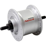 Shimano naafdynamo 36g vaste as 6v 2.4w dhc3000 zilver