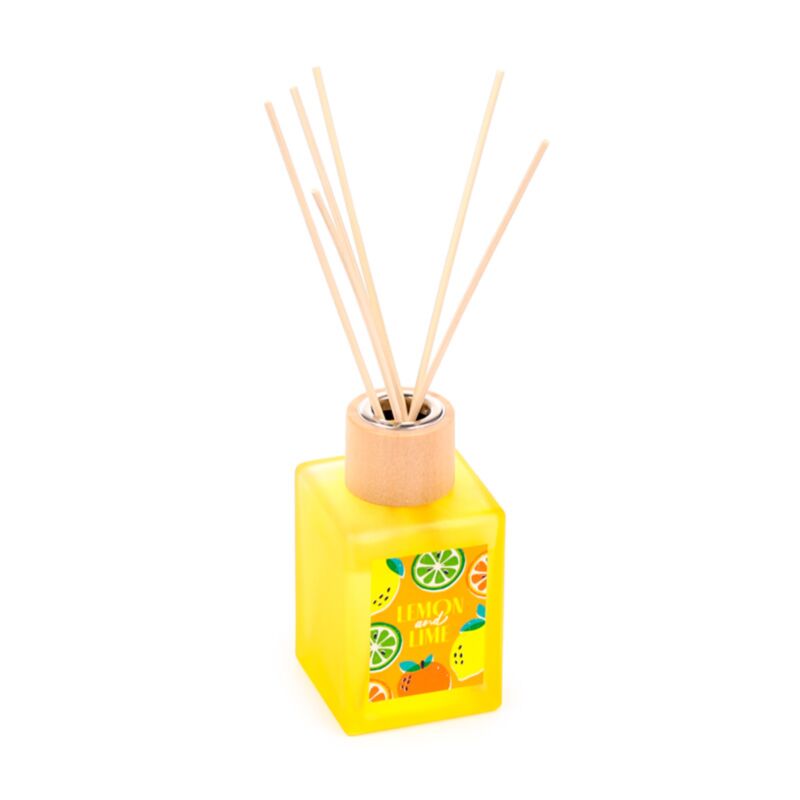 Zomer fruit citroen limoen 100ml geurstokjes