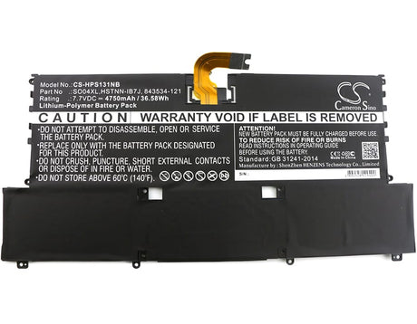 Replacement Laptop Accu 4750 mAh