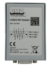 Bmz usb2can adapter set brose adapter + kabel