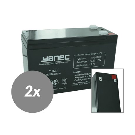 Yanec ups batterij vervangingsset rbc109 (excl. kabels)