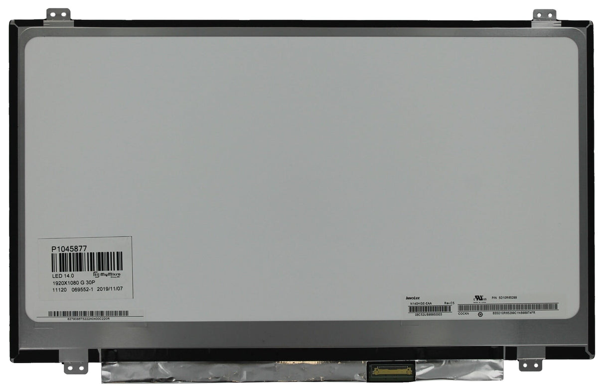 OEM 14.0 inch LCD Scherm 1920x1080 Mat 30Pin eDP