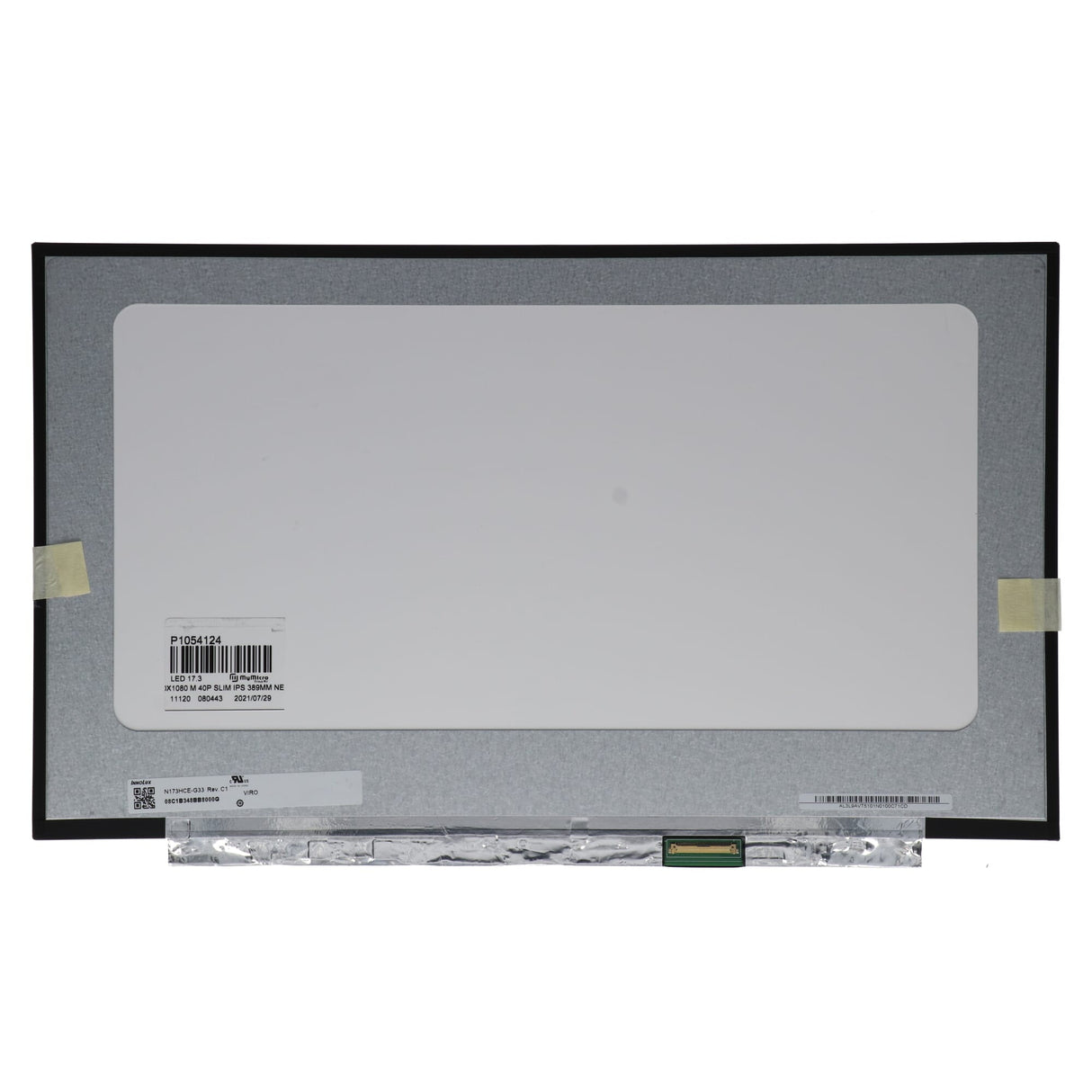 17.3 inch lcd scherm 1920x1080 mat 40pin edp, ips, 144hz