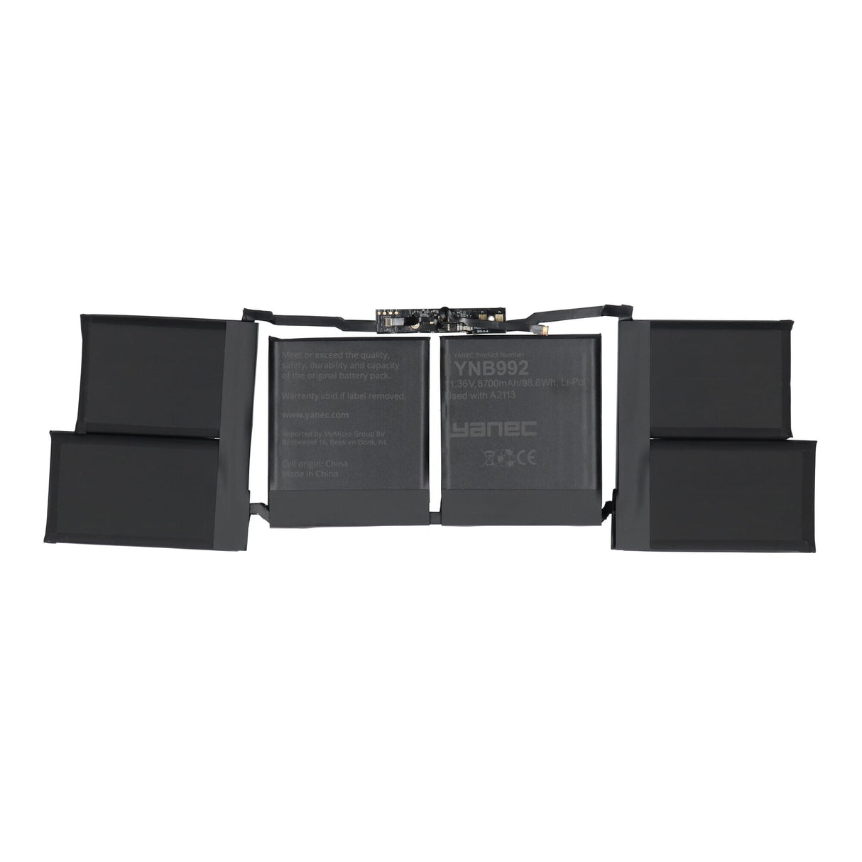Yanec macbook accu 8700mah