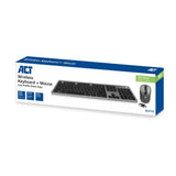 Act draadloze set met toetsenbord en muis (qwerty us layout)