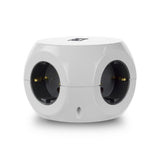 Act vierkante stekkerdoos (pdu) met 3 sockets type f 1,5m