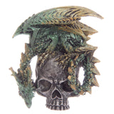 Gothic drakenschedel magneet