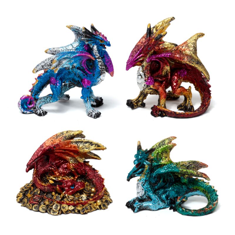 Enchanted nightmare mini elementale draak