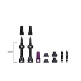 Dynamic barkeeper tubeless valves 44mm - 1set