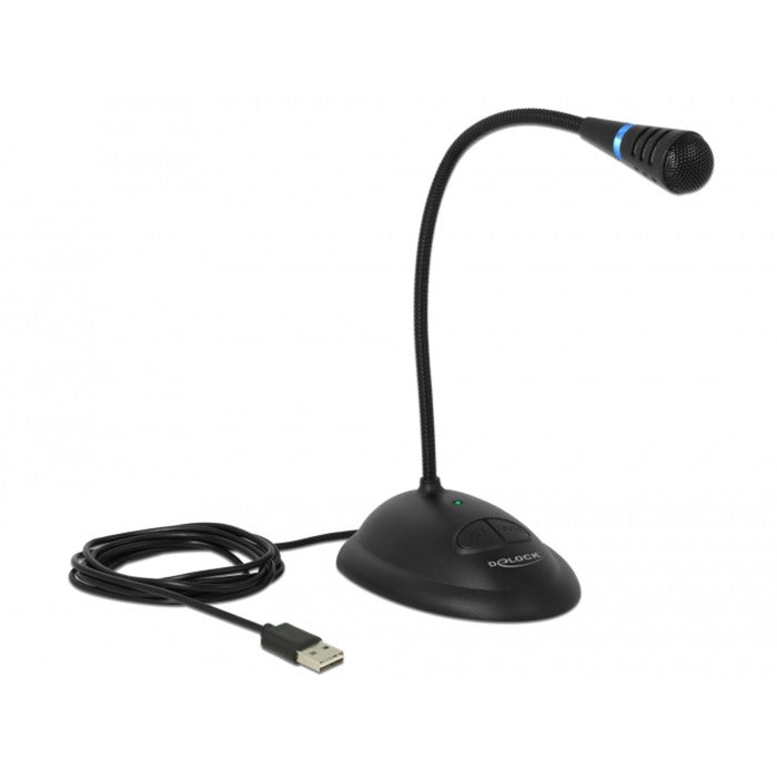 DeLOCK USB Gooseneck Microphone