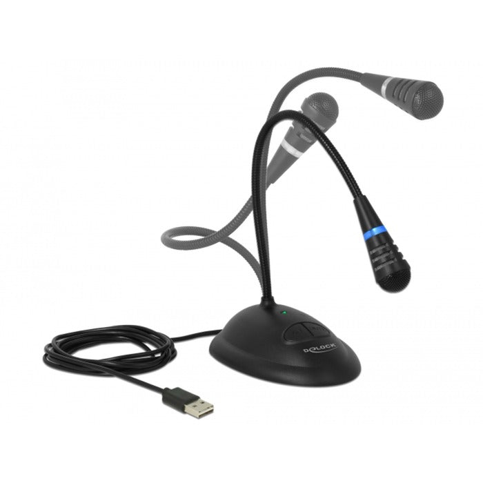 DeLOCK USB Gooseneck Microphone