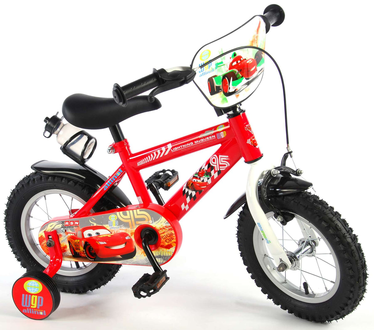 Disney Disney Kinderfiets Jongens 12 inch Rood