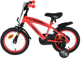 Disney autos disney cars kinderfiets - jongens - 14 inch - rood