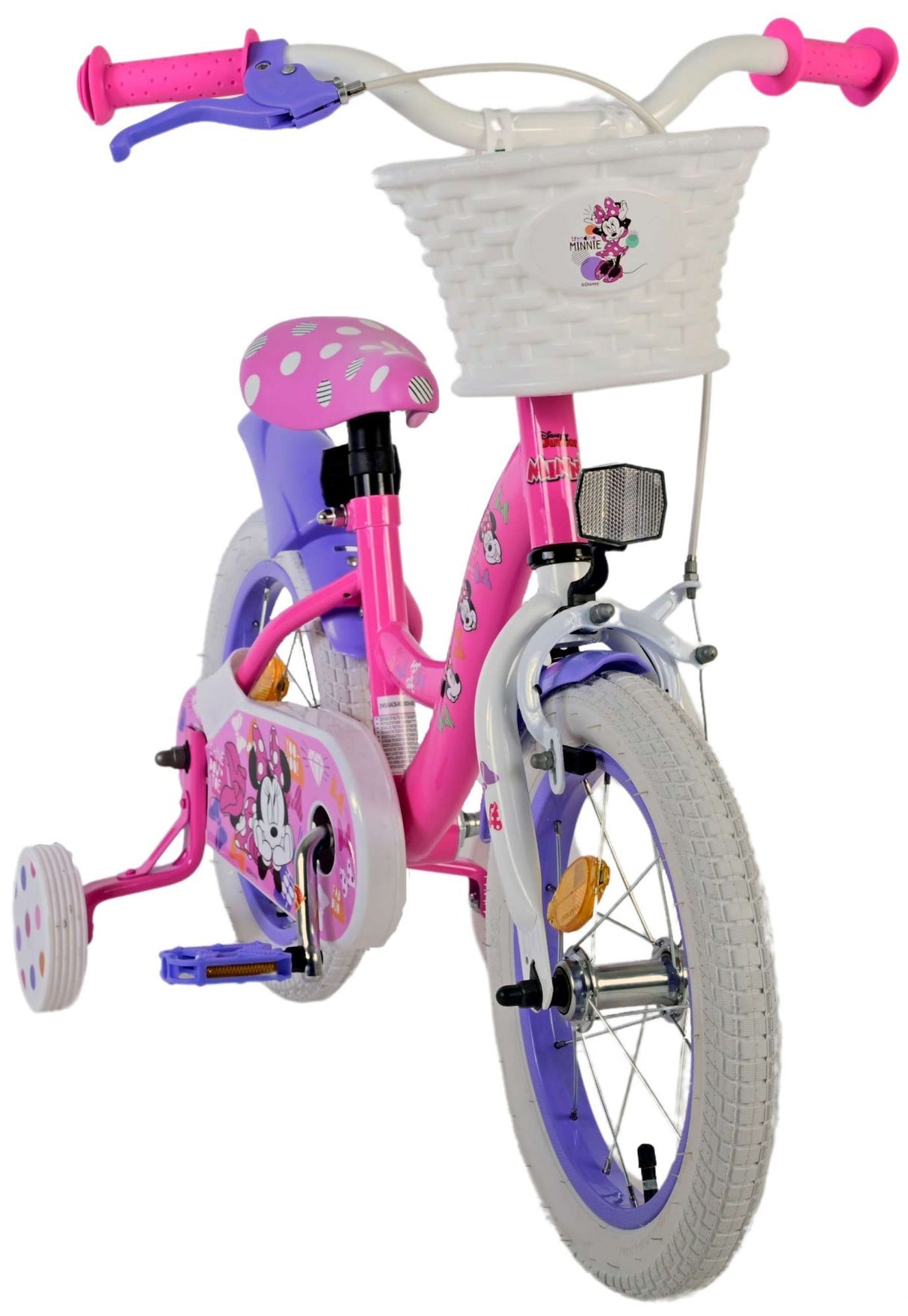 Disney Minnie Cutest Ever! Kinderfiets Meisjes 14 inch Roze