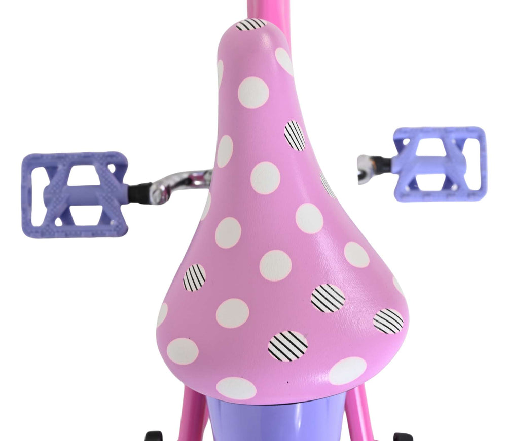 Disney minnie cutest ever! kinderfiets - meisjes - 14 inch - roze