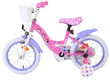 Disney minnie cutest ever! kinderfiets - meisjes - 14 inch - roze